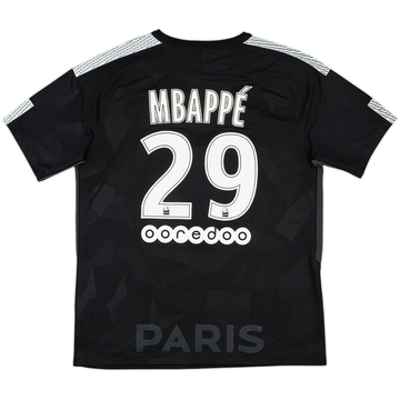 2017-18 Paris Saint-Germain Home Shirt Mbappe #29 (S)