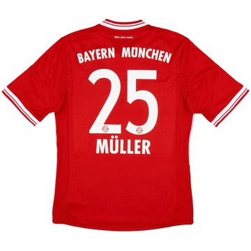 2013-14 Bayern Munich Home Shirt Muller #25 - 7/10 - (M)