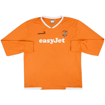2009-11 Luton Town Home L/S Shirt - 4/10 - (XL)