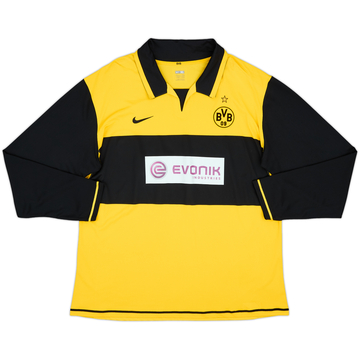 2007-08 Borussia Dortmund Player Issue Home L/S Shirt - 8/10 - (XL)