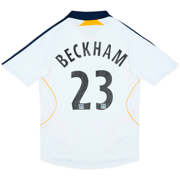 2007-08 LA Galaxy Home Shirt Beckham #23 - 6/10 - (S)