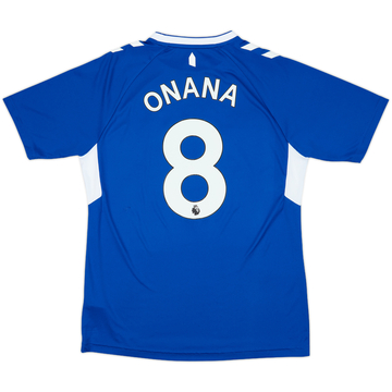 2022-23 Everton Home Shirt Onana #8 - 8/10 - (L)