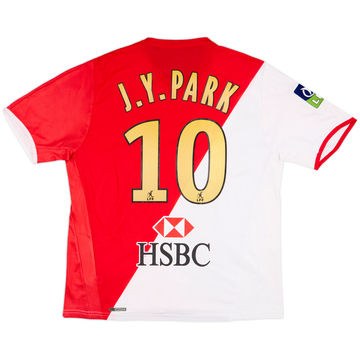2008-09 Monaco Home Shirt J.Y.Park #10 - 5/10 - (L)