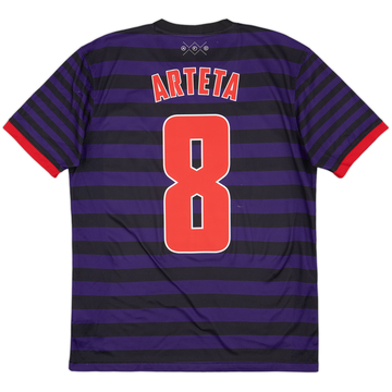 2012-13 Arsenal Away Shirt Arteta #8 - 7/10 - (M)