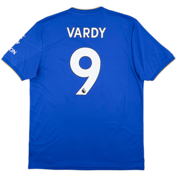 2018-19 Leicester Home Shirt Vardy #9 - 8/10 - (L)