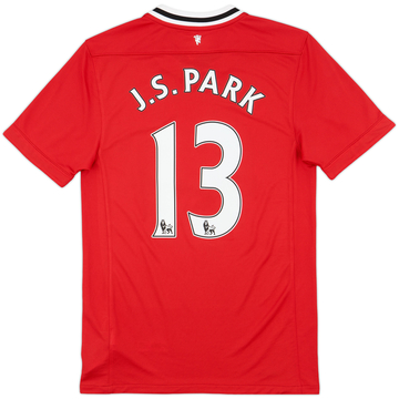 2006-07 Manchester United Home Shirt J.S.Park #13 - 5/10 - (M)