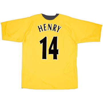 2005-06 Arsenal Away Shirt Henry #14 (XL)