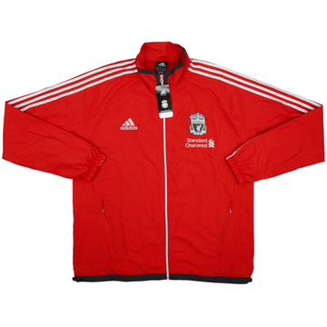 希少Y2K Liverpool FC アディダス ナイロンジャケット 2011 2011-12 Liverpool adidas Track Jacket - 8/10 - (M)