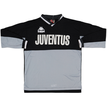 ウェア 1995 1996 Juventus  L/S Shirt L Juventus 1995-1996 Third Kit Long Sleeve Sz L Football