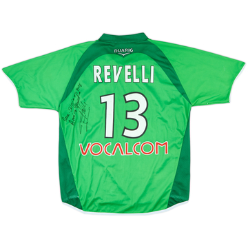 2004-05 Saint Etienne Signed Home Shirt Revelli #13 - 7/10 - (L)