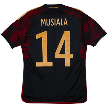 2022-23 Alemania Visitante Camiseta Musiala #14 - 10/10 - (S)