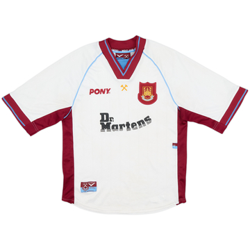 1998-99 West Ham Away Shirt Wright #14 - 6/10 - (S.Boys)