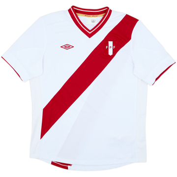 Camiseta de local de Peru 2012-14 - 8/10 - (XL)