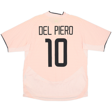 2003-04 Juventus Away Shirt Del Piero #10 (M)