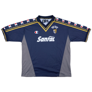 2001-02 Parma 'Signed' Coppa Italia Final Away Shirt *New w