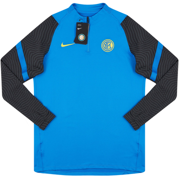2000-02 Inter Milan 1/4 Zip Training Shirt - 8/10 - (M)