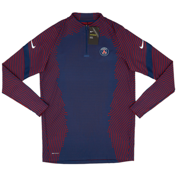 2020-21 Paris Saint-Germain x Air Jordan Player Issue Vaporknit 1/4 Zip  Training Top