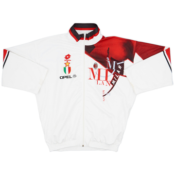 1993-94 AC Milan Lotto Track Jacket - 8/10 - (L)