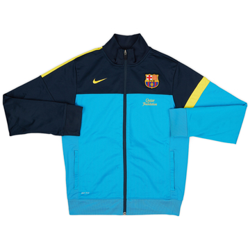 2008-09 Barcelona Nike Track Jacket - 8/10 - (L.Boys)