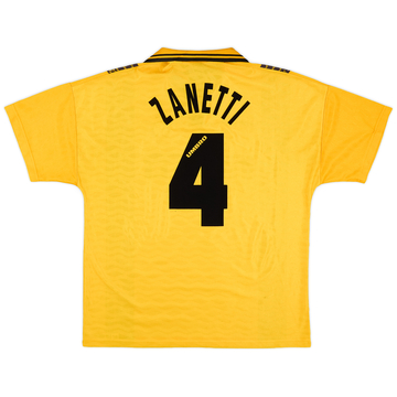 Inter Milan J. ZANETTI #4 football Name print and number 2009/11 | eBay