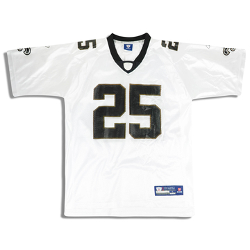 2007 New Orleans Saints McAllister 26 Reebok On Field Jersey Away Y