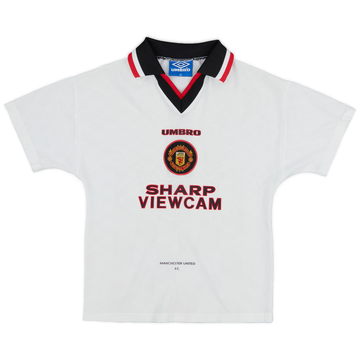 1996-97 Manchester United Home Shorts - 5/10 - (L.Boys)