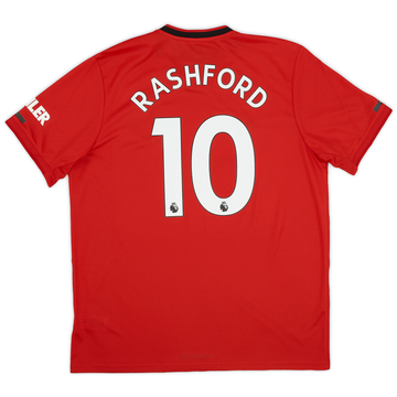 2019 20 Manchester United Home Shirt Rashford 10 8 10 M