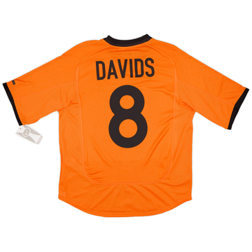 2000-02 Netherlands Away Shirt Davids #8 XXL