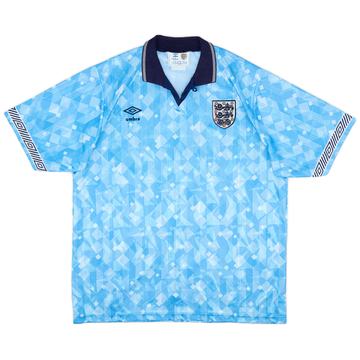 1990-92 England Third Shirt - 6/10 - L