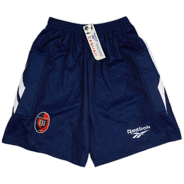 1996 97 Cagliari Reebok Home Shorts 9 10 L