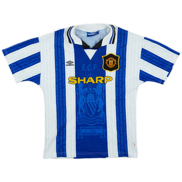1994-96 Manchester United Third Shirt Sharpe #5 - 9/10 - (L 1994-96 Manchester United Third Shirt Sharpe #5 - 9/10 - (L