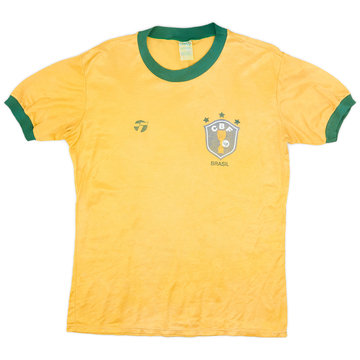 1982 85 Brazil Home Shirt 9 10 S