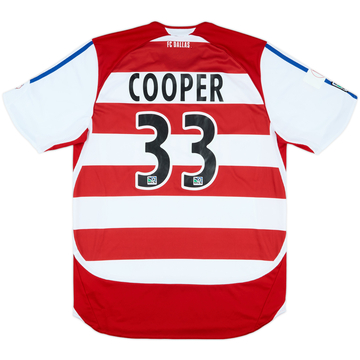 2006-07 FC Dallas Match Issue Home Shirt Cooper #33