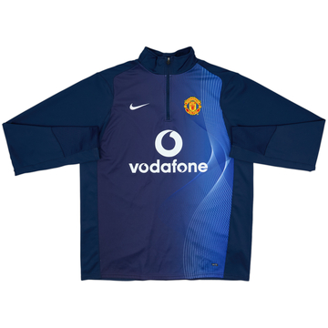 2005-06 Manchester United Nike Sweat Top - 7/10 - (XXL)