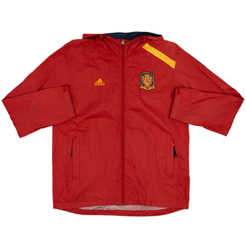 Chaqueta de lluvia con capucha adidas de España 2011-12 - 6/10 - (L)