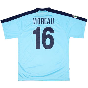 Camiseta de portero de manga corta de emisión para partido del Ternana 2004-05 Moreau #16