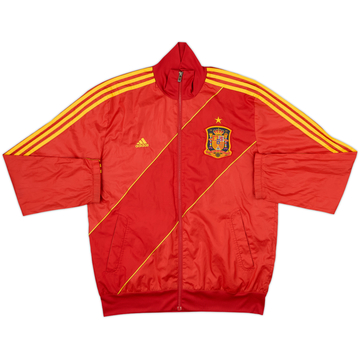 2012-13 Spain adidas Track Jacket - 8/10 - (M)