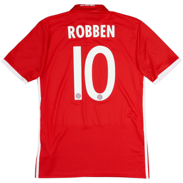 Camiseta de local versión jugador del Bayern Munich 2016-17 Robben #10 - 10/10 - (M)