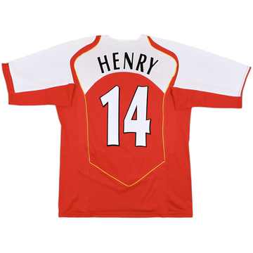 2004-05 Arsenal Home Shirt Henry #14 - 5/10 - (S)
