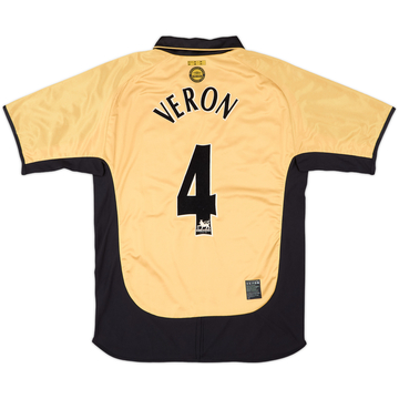 Manchester United 2002-2003 Third Shirt #4 Juan Sebastian