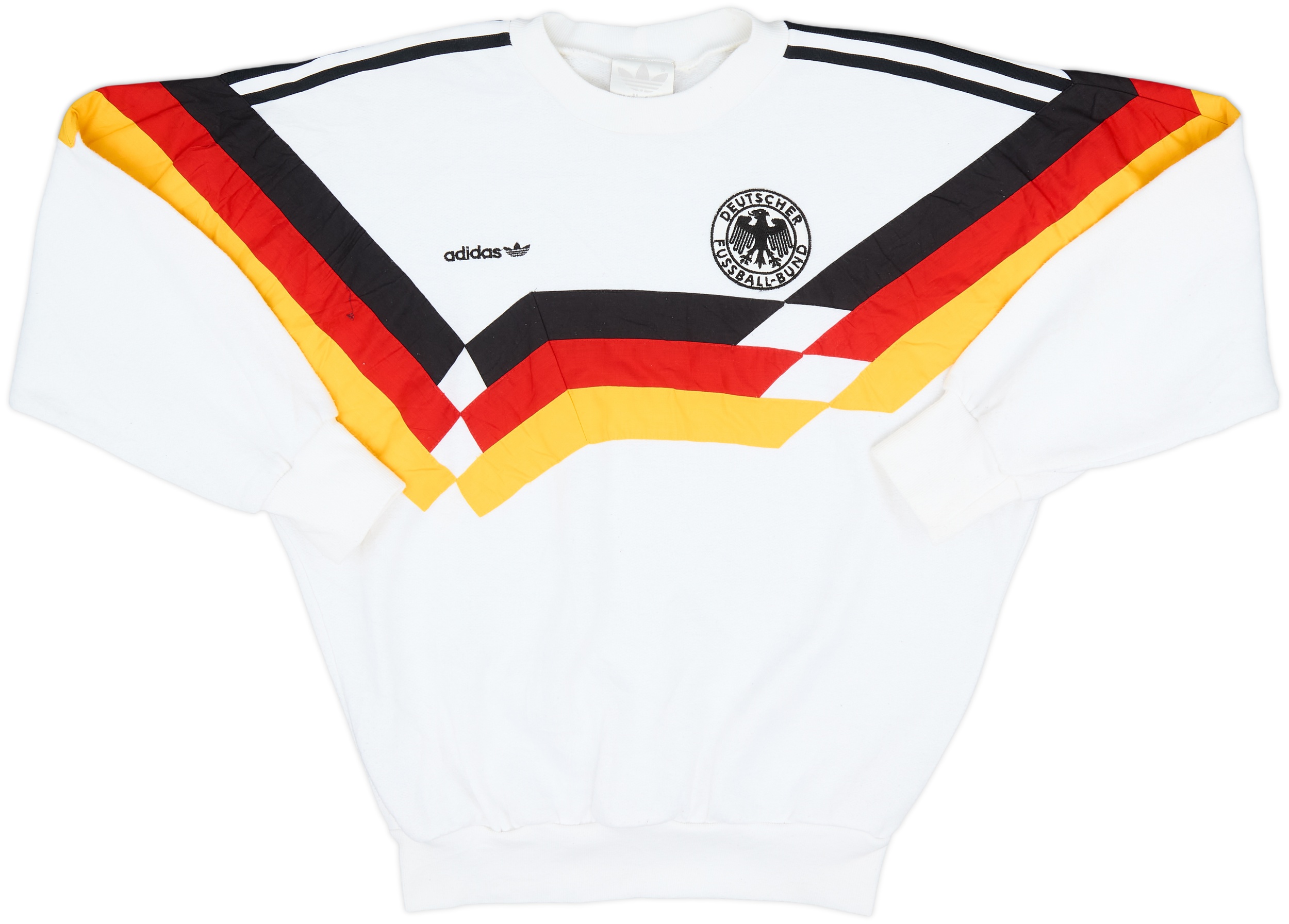 希少】adidas 90s スウェット ドイツ Vintage 90's Adidas Germany Football Sweatshirt Soccer Mens