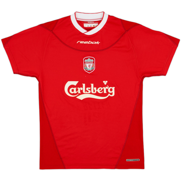 ウェア Rare LIVERPOOL 02-04 AWAY FOOTBALL SHIRT 2002-04 Liverpool Away Shirt - 5/10 - (XL.Boys)