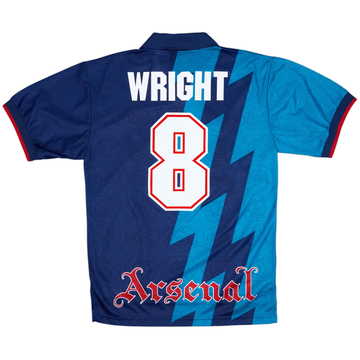 1996-97 Arsenal Away Shirt Wright #8 - 6/10 - (XL)