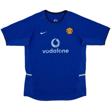 2002-03 Manchester United Nike Training Shirt - 6/10 - (XL.Boys)