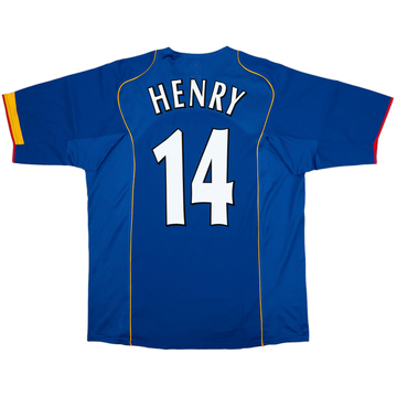 2005-06 Arsenal Home Shirt Henry #14 - 8/10 - (XL)