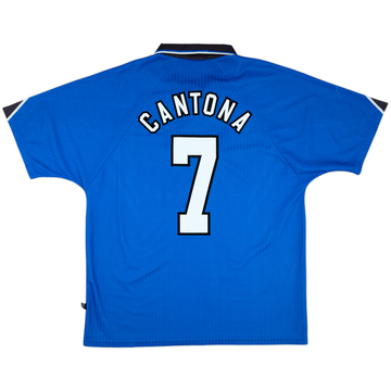 1996-98 Manchester United Third Shirt Cantona #7 - 8/10 - (XXL)