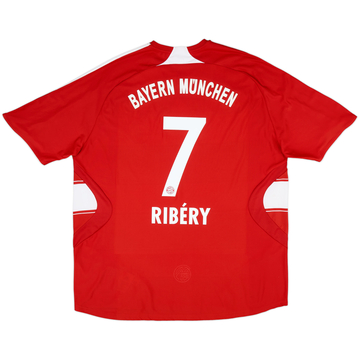 Camiseta de local del Bayern Munich 2007-08 Ribery #7 - 5/10 - (XXL)
