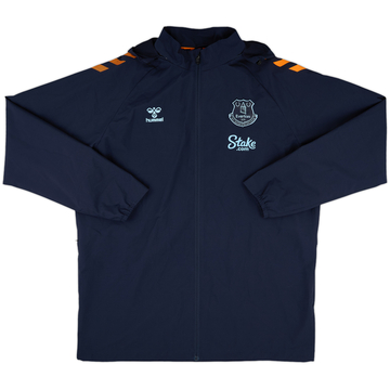 Chaqueta impermeable con capucha Hummel del Everton 2022-23 - 10/10 - (XXL)