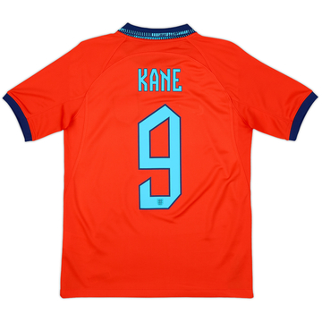 2022-23 England Maillot extérieur Kane #9 - 8/10 - (XL.Boys)
