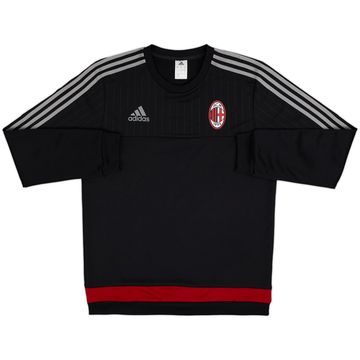 2015-16 AC Milan adidas Training Top - 9/10 - (L)